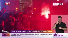 PSG/piétons percutés : le conducteur placé en garde à vue