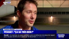 "Je pense surtout prendre un peu de repos": les premiers mots de Thomas Pesquet après son retour sur Terre