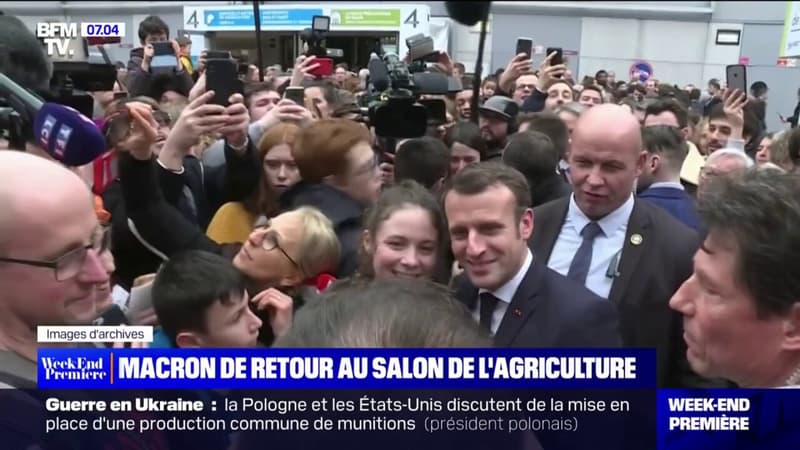 Salon de l'agriculture: l'inflation et les retraites au coeur de la visite d'Emmanuel Macron ce samedi