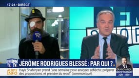 Jérôme Rodrigues: "J’ai la certitude que j’ai été atteint par un tir de LBD"