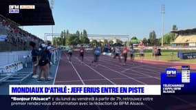 Mondiaux d'athéltisme: le Strasbourgeois Jeff Erius entre en piste