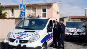 Marignane, devant le domicile des personnes interpellées