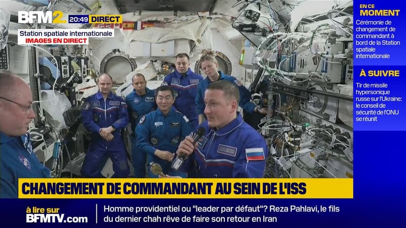 Départ anticipé d'un équipage de l'ISS: le commandement de la station remis à un Russe