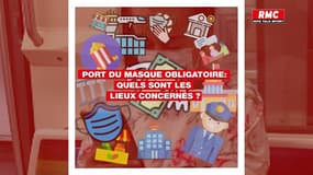 Port du masque obligatoire: voici la liste complète des lieux concernés