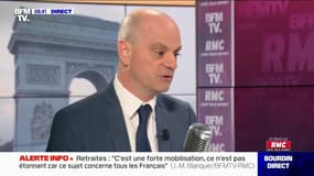 "Mme Hidalgo fait mieux le service minimum, quand il y a des grèves sous des gouvernements qu'elle aime bien" lâche Blanquer
