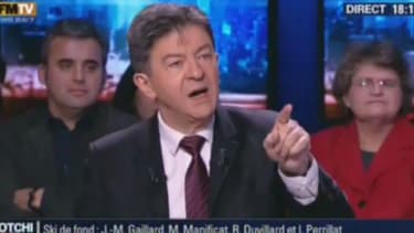 Jean-Luc Mélenchon était l'invité de BFM Politique, ce dimanche 16 février.
