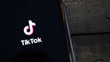 L'application Tiktok sur un smartphone.