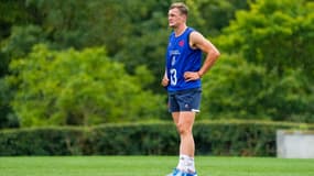 Emien Gailleton au Centre National du Rugby, le 27 juillet 2023