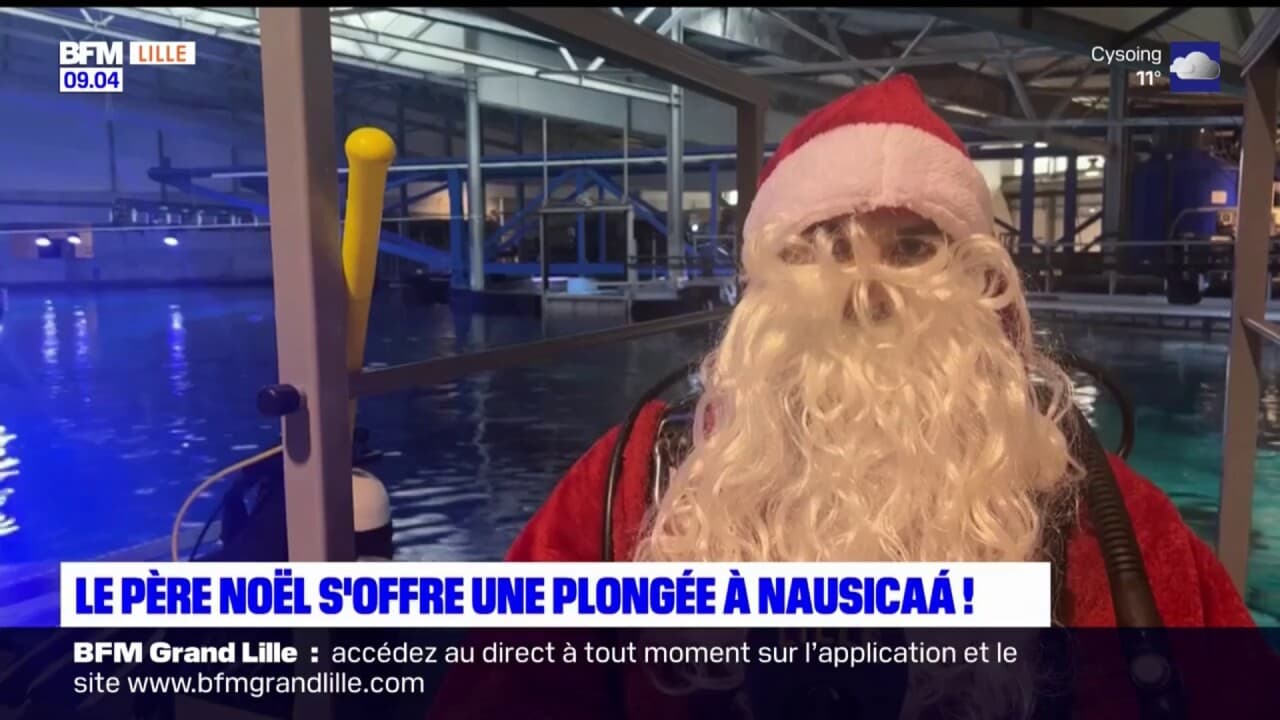 Boulognesurmer le père Noël s