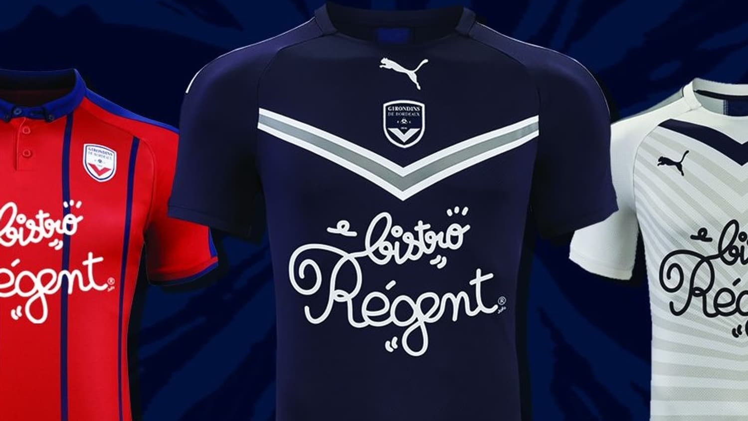 Les nouveaux maillots de Bordeaux Les nouveaux maillots de Bordeaux