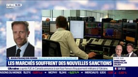 Les marchés souffrent des nouvelles sanctions  