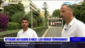 Le témoignage de deux Niçois qui sont intervenus lors de l'attaque au sabre