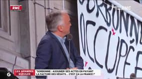 "Sorbonne : assumer ses actes en payant les dégâts... C'est ça la France !" - 18/04