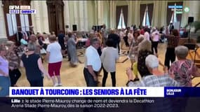 Nord: le premier banquet des aînés à Tourcoing