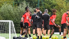 Eduardo Camavinga et Julien Stéphan.