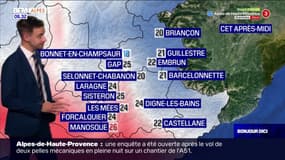 Météo DICI: un mardi mitigé, 25°C attendus à Gap