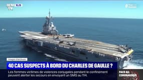 Une quarantaine de marins du Charles de Gaulle présentent des symptômes compatibles avec le coronavirus