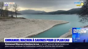 Hautes-Alpes: Emmanuel Macron attendu à Savines-le-Lac pour le plan eau