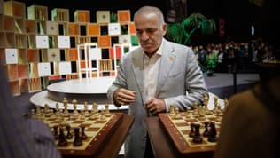 Garry Kasparov le 4 novembre 2021 à Lisbonne, au Portugal