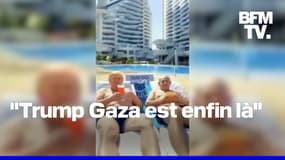Yacht, femmes à barbe, statue en or… Donald Trump donne un aperçu de son plan pour Gaza dans une vidéo générée par l'IA