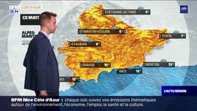 Météo Côte d'Azur: des pluies et beaucoup de nuages, 13° C à Nice