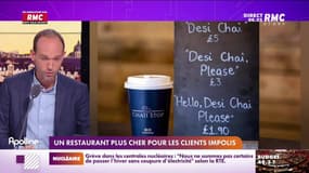 L'histoire de Sébastien Krebs : Un restaurant plus cher pour les clients impolis - 19/10