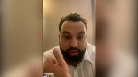L'humoriste Yassine Belattar sur BFMTV le 29 octobre 2024
