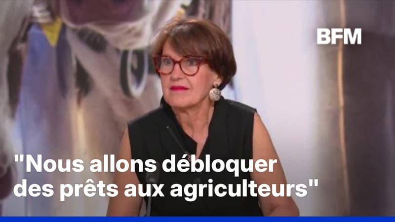 Annie Genevard, ministre de l'Agriculture, était l'invitée du Midi BFM