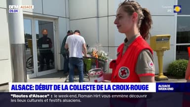 Début de la collecte de la Croix-Rouge annuelle en Alsace