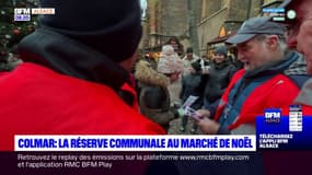 Colmar: la réserve communale présente au marché de Noël 