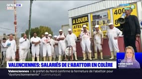 Valenciennes: les salariés de l'abattoir manifestent