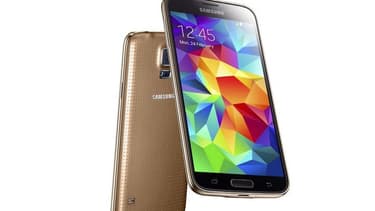 Le dernier-né de Samsung: le Galaxy S5, concurrent direct de l'iPhone 6 d'Apple.