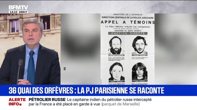 36 Quai des Orfèvres, trois grands flics passent à table - 25/01