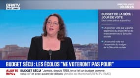 "Nous ne voterons pas pour" le budget, confie Cyrielle Chatelain,  présidente du groupe Écologiste et Social à l'Assemblée