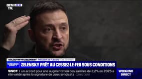 Volodymyr Zelensky ouvre la voie à un cessez-le-feu si le territoire ukrainien encore contrôlé par Kiev est placé sous l'égide de l'OTAN