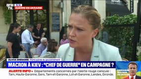Emmanuel Macron en Ukraine: "Il ne faut pas tout mélanger (...), le temps électoral n'est pas forcément le temps du monde", répond Olivia Grégoire aux critiques 