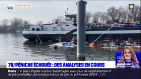 Yvelines: une barge heurte la pile d'un pont, des analyses en cours