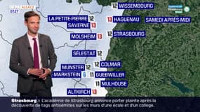 Météo Alsace: un samedi gris et pluvieux, 12°C attendus à Strasbourg