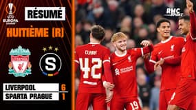 Résumé : Liverpool (Q) 6-1 Sparta Prague - Ligue Europa (8e de finale retour)