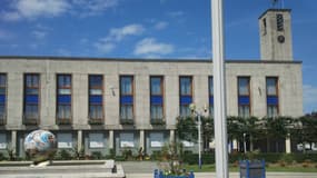 La mairie d'Outreau dans le Pas-de-Calais.  