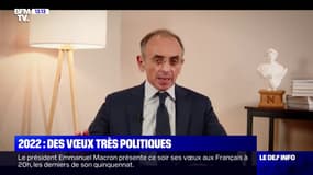 "Adieu Emmanuel Macron, bonjour la France": les vœux d'Éric Zemmour pour 2022