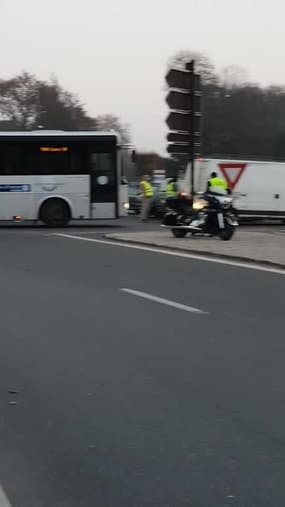 Gilets jaunes : mobilisation à Fontainebleau - Témoins BFMTV - Témoins BFMTV