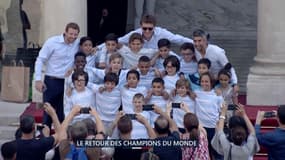 1500 jeunes étaient conviés ce lundi à l'Élysée pour rencontrer les Bleus