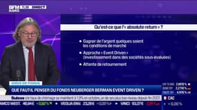 Idée de fonds : Que faut-il penser du Neuberger Berman Event Driven ? - 07/11