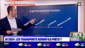 JO de Paris 2024: les transports en commun seront-ils prêts dans un an? 