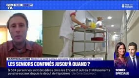 Martin Blachier (médecin de santé publique) est favorable au confinement prolongé des séniors car "90% des gens qui sont morts du coronavirus ont plus de 65 ans"