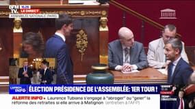 Emmanuel Macron suit de très près l'élection à la présidence de l'Assemblée nationale