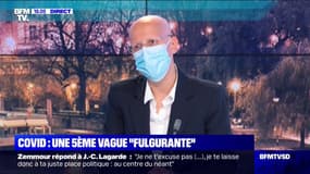 Lila Bouadma (membre du Conseil scientifique) sur le Covid-19: "La montée est très rapide parce que virus retrouve ses conditions idéales: la température et l'humidité"