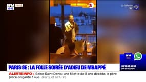 Paris: la folle soirée d'adieu de Mbappé 