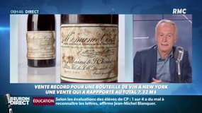 #Vin "Quand on goûte la Romanee-Conti on sent bien que c'est un des plus grands vins"